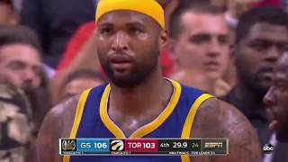 DeMarcus Cousins All Game Actions 2019 NBA Finals Game 5 Warriors vs Raptors Highlights