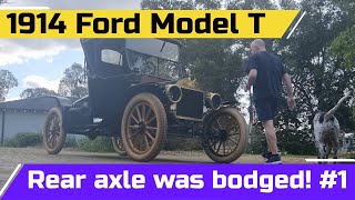 Ford Model T rear axle disassembly