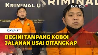 Begini Tampang David Yulianto, Pengendara 'Koboi' Tol Tomang Pakai Baju Oranye Usai Ditangkap