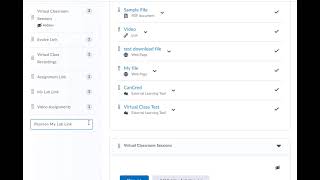 Adding The Pearson My Lab Link To Your D2L Brightspace Course at the New Brunswick Community College