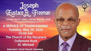 Honouring the Life of Joseph Freeman