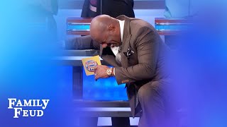 Puzzling Answer Makes Steve Harvey Collapse Short