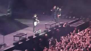 The moment Fall Out Boy broke the sound system at Manchester