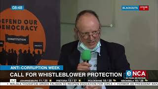 Anti-Corruption Week | Call for whistleblower protection