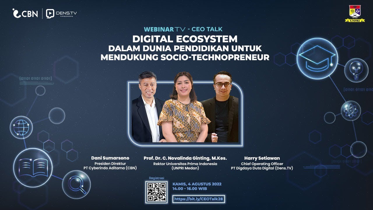 CEO Talk Ke-28 "Digital Ecosystem Dalam Dunia Pendidikan Untuk ...