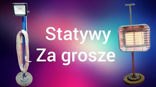 Prezentacja statywów do lamp i nagrzewnicy