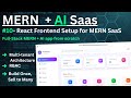 React Frontend Setup for MERN SaaS — Vite + Tailwind  | Full School SaaS 2026 (Part 10)
