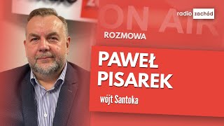 Poranny gość: Paweł Pisarek, wójt Santoka