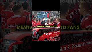 Man United fans Celebrating draw?☠️🔥 #shorts #viralvideo #funny #trending #football