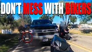 WHEN BIKERS FIGHT BACK | Messing with Bikers Goes WRONG