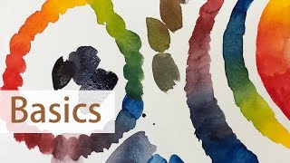 Basics #34 - How to mix colors with watercolor