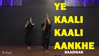 Ye Kaali Kaali Aankhen | Baazigar | KiranJ | DancePeople Studios