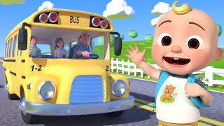 Wheels on the Bus | Baby Nursery Rhymes \u0026 Kids Songs|