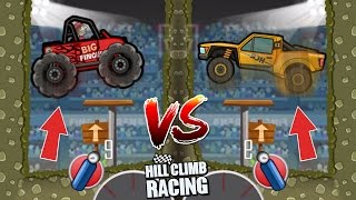Hill Climb Racing Trophy Truck 💩 VS Big Finger 🏆