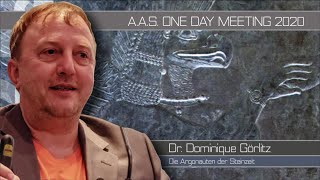 Die Argonauten der Steinzeit - Dr. Dominique Görlitz - A.A.S. ONE DAY MEETING 2020