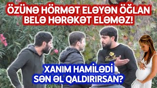 HAMILE QADINI INSANLARIN ICINDE DOYDU (BAKIDA SOSYAL PRANK) #turkey