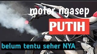 AHLII ,,,penjelasan Tentang motor ngasep putih,,Ngasep putih blm tentu jebol mesin nya