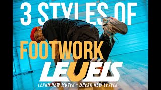 3 Different Styles Of Footwork by Bboy Profo