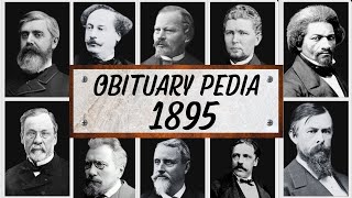Famous People We've Lost in 1895 - Obituary in 1895