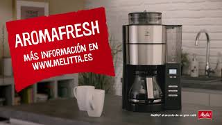 Melitta® AromaFresh con depósito de agua extraíble