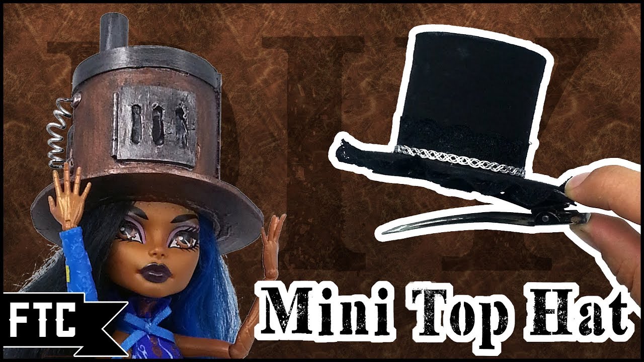 Diy Mini Top Hat Tutorial Youtube