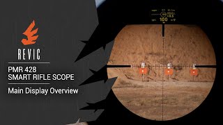 REVIC PMR428 Smart Rifle Scope | Main Display Overview