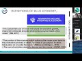 webinaire vers une économie bleue régénérative