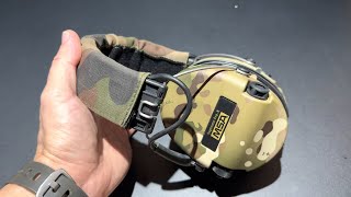 MSA Supreme Pro X Multicam / หูครอบป้องกันเสียงดัง กับสภาพหลังจากใช้มา 5 ปี +