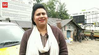 Ranjeeta Thapa of Bojoghari, East Sikkim is a woman cab driver of Sikkim.