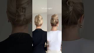 TWO EASY CLAW CLIP HAIRSTYLES❤️