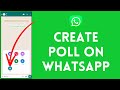 How to Create Poll on WhatsApp 2024 (EASY!) | Generate WhatsApp Poll