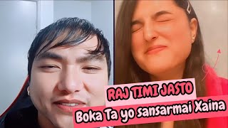 Raj gurung le naya girlfriend banayo | raj new video