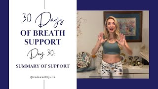 Day 30: Breath Support Explained - 30 Days of Breath Support