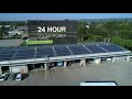 commercial solar system 100kw abb and rec twin peak solar panels.