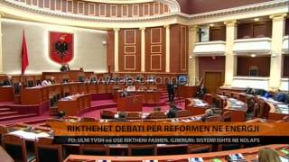 Rikthehet debati për reformën në energji - Top Channel Albania - News - Lajme