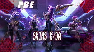 Preview - Skins K/DA Kaisa, Ahri, Akali, Evelynn (Pop Stars)
