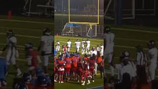 Varina HS Amari Baylor gets flagged for unnecessary roughness @ Hermitage 09/21 😄😢)