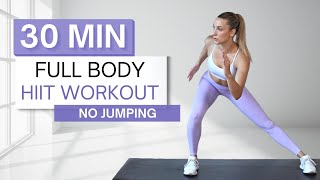 30 min FULL BODY HIIT WORKOUT | No Repeats | No Jumping | High Intensity