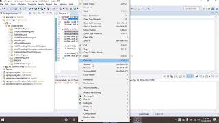 How to rename (refactor)the class or method in eclipse
