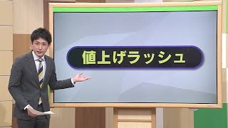 ３月も続く値上げラッシュに“品不足”が追い打ち…３４００品目の値上げに「企業努力も限界」【大分】 (23/02/28 18:30)