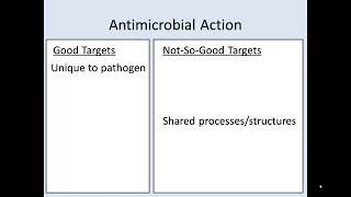 C20 Antimicrobial Drugs Pt 1