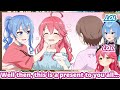 micomet tee tee moment that didn t happen hoshimachi suisei u0026 sakura miko hololive eng subs