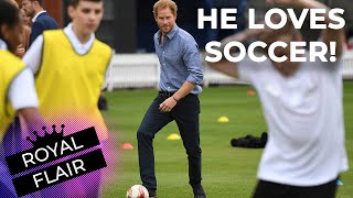 Prince Harry's Favorite Soccer Team | ROYAL FLAIR