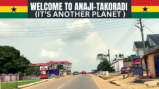 A Road Trip To ANAJI-TAKORADI Ghana 🇬🇭 2023,( Life Here Is Incredible)