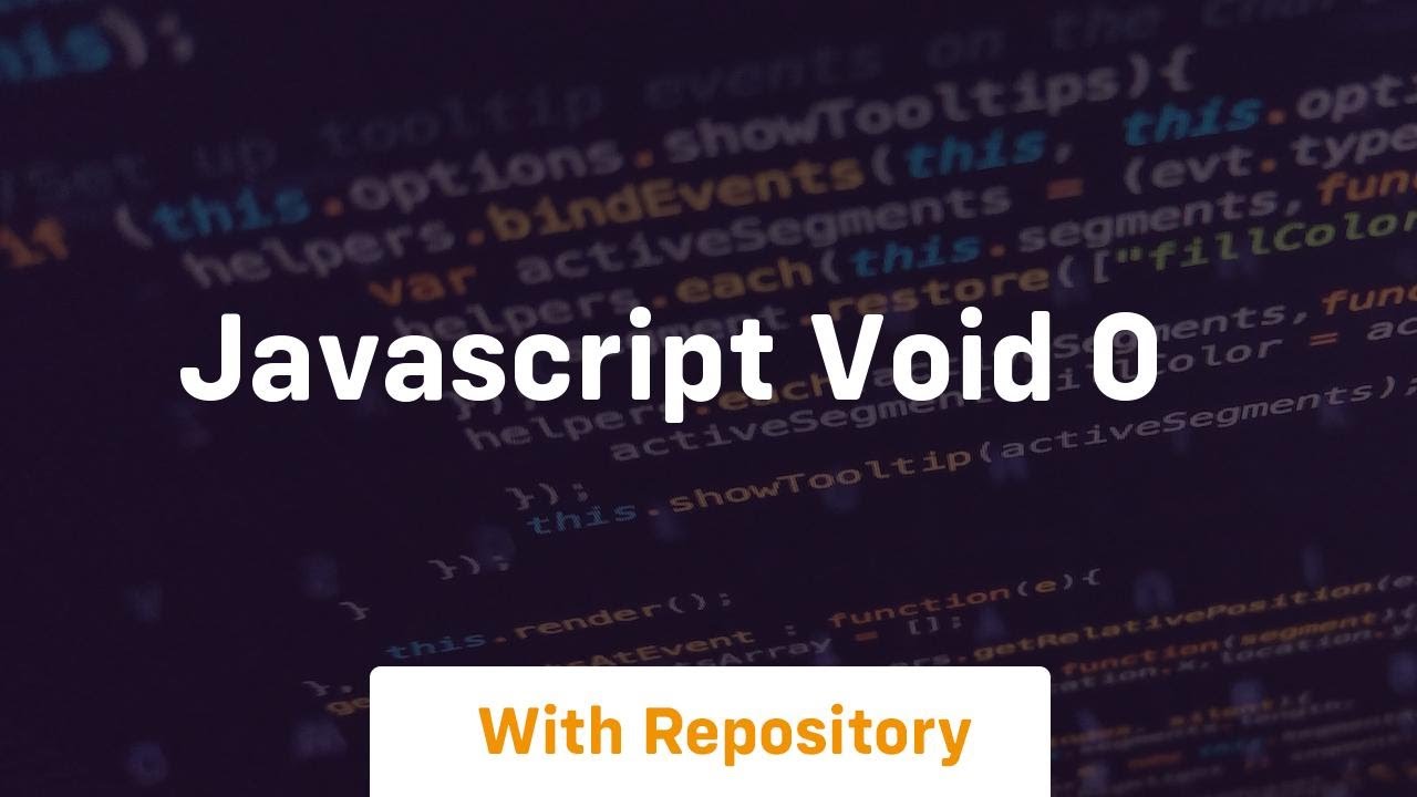 Javascript Void 0 Youtube