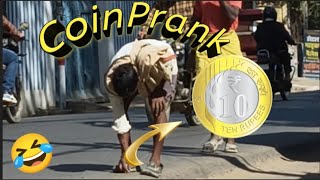 Coin Prank 🤣🤣#funny #funnyvideo #funnypranks #comedy #funnycomedy #viralvideo #tirendingvideo