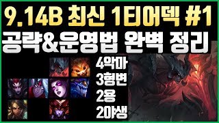 롤토체스 9.14B 패치 최신 메타 1티어 덱 공략 #1 악마형변 조합 롤 TFT 전략적팀전투