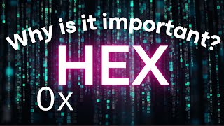 Hexadecimals - Learn how to use them and why it's important to know NOW. (HEX 2 BIN)