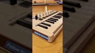 Arturia’s latest midi controller #minilab3 #arturia #midicontroller #synth #moogaudio #shorts