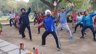 Learn Bhangra in easy way on DHOL | Bhangra Basic steps | new Bhangra steps for beginners |